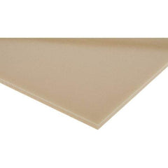 Made in USA - 1/4" Thick x 12" Wide, Epoxyglass Laminate Sheet - Yellow-Green, Rockwell M-110 Hardness, G10 Non FR Grade, ±0.022 Tolerance - USA Tool & Supply