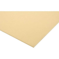 Made in USA - 0.093" Thick x 24" Wide x 48" Long, Epoxyglass Laminate Sheet - Yellow-Green, Rockwell M-110 Hardness, G10 Non FR Grade, ±0.009 Tolerance - USA Tool & Supply
