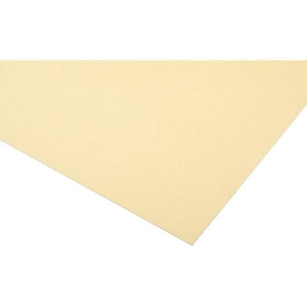Made in USA - 1/16" Thick x 12" Wide x 24" Long, Epoxyglass Laminate Sheet - Yellow-Green, Rockwell M-110 Hardness, G10 Non FR Grade, ±0.0075 Tolerance - USA Tool & Supply