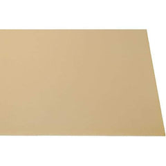 Made in USA - 1/16" Thick x 24" Wide x 48" Long, Epoxyglass Laminate (G10/F4) Sheet - Yellow-Green, Rockwell M-110 Hardness, G10/FR4 Grade, ±0.0075 Tolerance - USA Tool & Supply