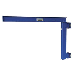 Vestil - 600 Lb Load Capacity, Steel Jib Crane - 8' Span - USA Tool & Supply