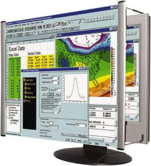 Kantek - Silver Monitor Filter - Use with LCDs - USA Tool & Supply