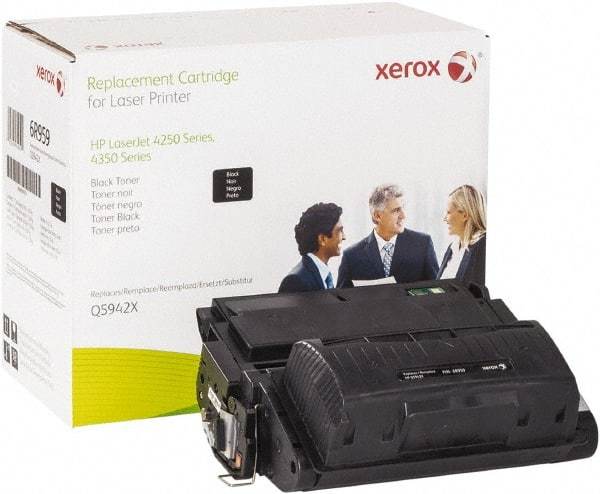 Xerox - Black Toner Cartridge - Use with HP LaserJet 4250, 4350 - USA Tool & Supply