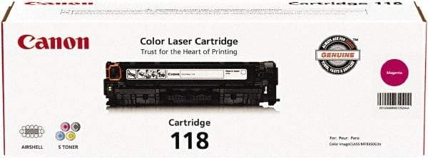 Canon - Magenta Toner Cartridge - Use with Canon imageCLASS LBP7200Cdn, LBP7660Cdn, MF8350Cdn, MF8380Cdw, MF8580Cdw - USA Tool & Supply