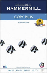 Hammermill - White Copy Paper - Use with Laser Printers, Copiers, Fax Machines, Multifunction Machines - USA Tool & Supply