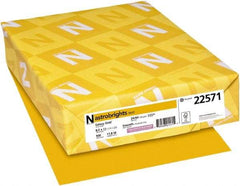 Neenah Paper - Gold Colored Copy Paper - Use with Laser Printers, Inkjet Printers, Copiers - USA Tool & Supply