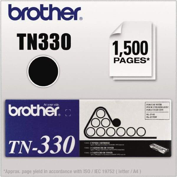 Brother - Black Toner Cartridge - Use with Brother DCP-7030, 7040, HL-2140, 2150N, 2170W, MFC-7320, 7340, 7345N, 7440N, 7840W - USA Tool & Supply