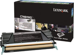 Lexmark - Black Toner Cartridge - Use with Lexmark C746, C748 - USA Tool & Supply