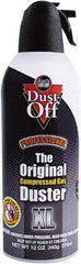 Dust-Off - Black & White Duster - Use with Computer - USA Tool & Supply