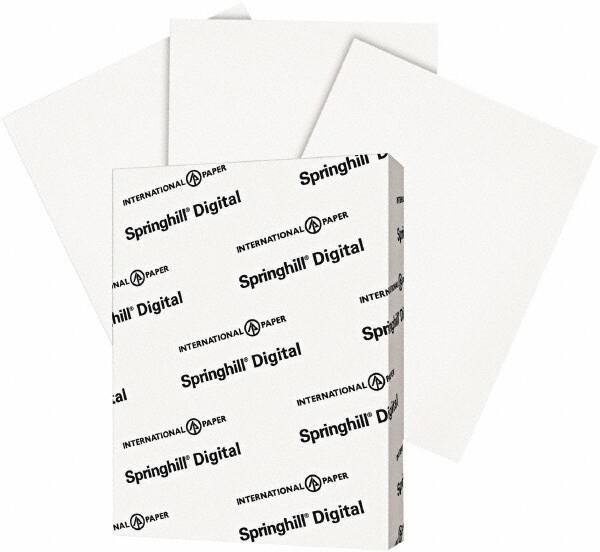 Springhill - White Copy Paper - Use with High Speed Copiers, Laser Printers, Offset Duplicators - USA Tool & Supply