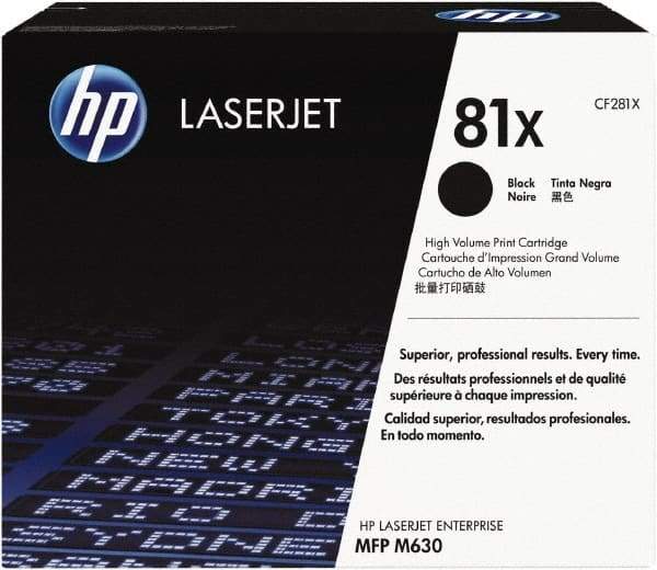 Hewlett-Packard - Black Toner Cartridge - Use with HP LaserJet Enterprise Flow MFP M630z, Enterprise MFP M630f, M630h - USA Tool & Supply