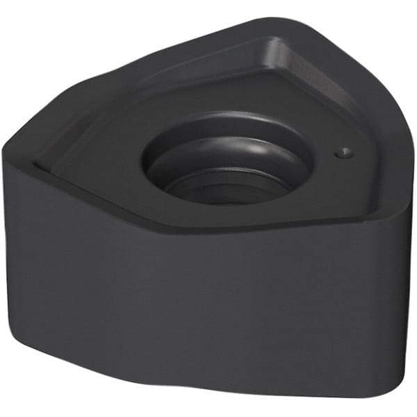 Seco - 218.21230TR ME13 Grade MM4500 Carbide Milling Insert - TiCN/Al2O3 Finish, 5.95mm Thick, 1/2" Inscribed Circle, 1.6mm Corner Radius - USA Tool & Supply