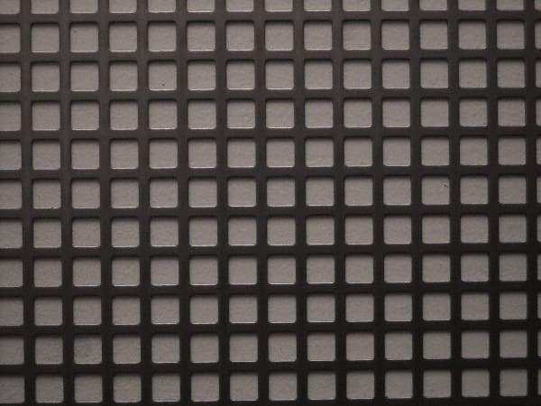 Value Collection - 36 x 40 x 0.06" Perforated Carbon Steel Sheet - 1/2" Straight Square Holes, 11/16" Hole Spacing - USA Tool & Supply