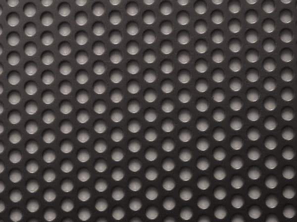 Value Collection - 36" Wide x 40" Long, Stainless Steel Perforated Sheet - 1/4" Round Holes x 3/8" Spacing - USA Tool & Supply