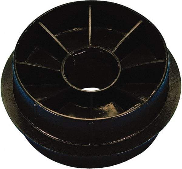 Caplugs - Round Head Double-Ended Plug - 6" OD, High-Density Polyethylene, Natural (Color) - USA Tool & Supply