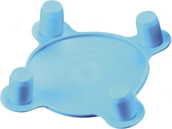 Caplugs - Push-In Bolt Hole Plug - Low-Density Polyethylene, Blue - USA Tool & Supply