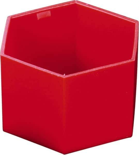 Caplugs - Hex Head Hex Cap - 27/32" Long, Low-Density Polyethylene, Brown - USA Tool & Supply