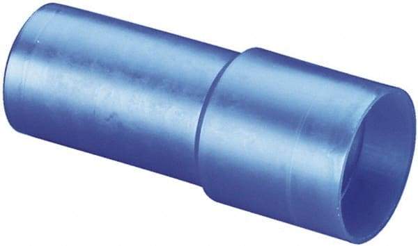 Caplugs - 1.31" ID, Round Head Fuel Injector Cap - 3-29/64" Long, Low-Density Polyethylene, Blue - USA Tool & Supply