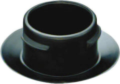 Caplugs - Push-In Finishing Plugfor 3/8 NPT, 5/8 SAE Thread - 0.558" ID, 0.96 OD, 0.29" Deep, Low-Density Polyethylene, Black - USA Tool & Supply
