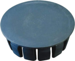 Caplugs - Snap-In Finishing Plug - Nylon, Black - USA Tool & Supply