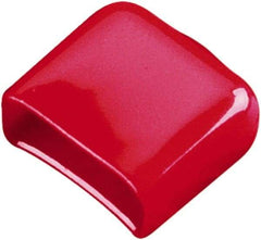Caplugs - 0.48" x 0.18" x 0.18", Rectangular Head USB Cap - 7/16" Long, Low-Density Polyethylene, Black - USA Tool & Supply