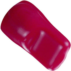 Caplugs - 0.521" ID, Pull-Tab, Round Head Cap - 1-1/8" Long, Vinyl, Red - USA Tool & Supply