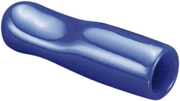 Caplugs - 0.53" ID, Pull-Tab, Round Head Cap - 1-1/8" Long, Vinyl, Yellow - USA Tool & Supply