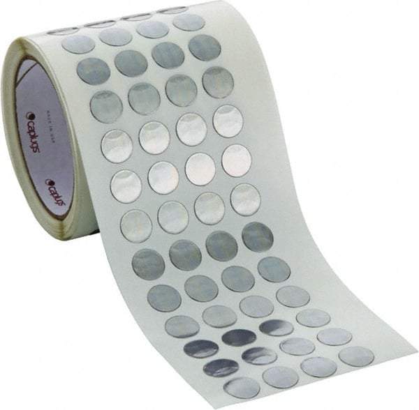 Caplugs - Silver Lead Foil Masking Tape - Series LF00437, 6.8 mil Thick - USA Tool & Supply