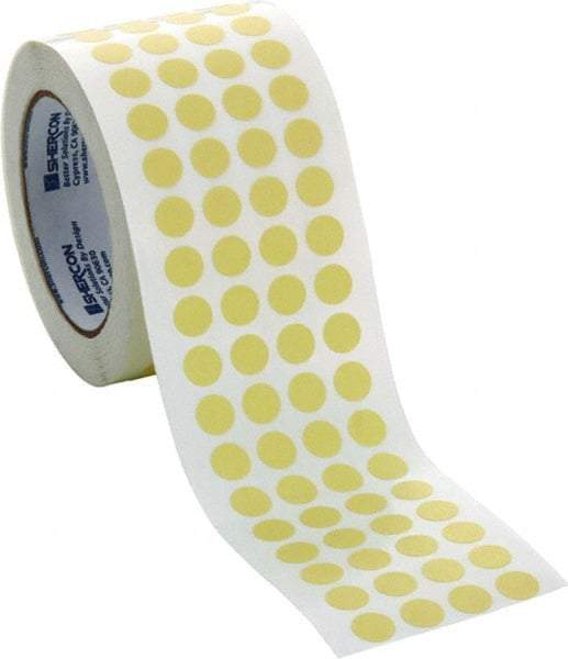 Caplugs - Off-White Crepe Paper High Temperature Masking Tape - Series EZ01000, 7.5 mil Thick - USA Tool & Supply
