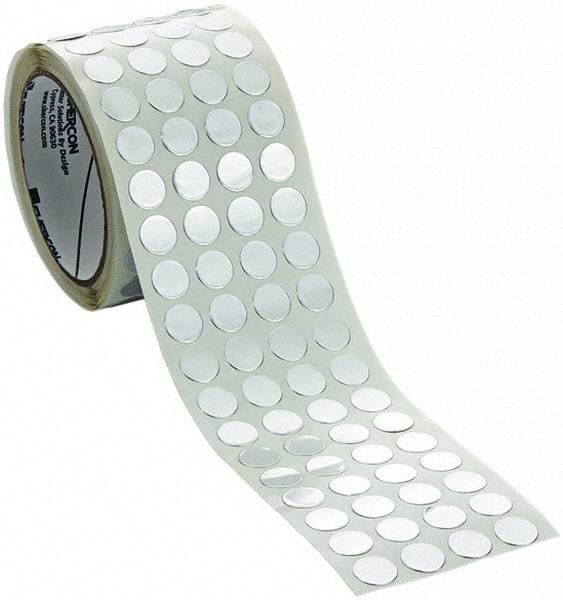 Caplugs - Silver Aluminum Foil Masking Tape - Series AF01062, 4.6 mil Thick - USA Tool & Supply