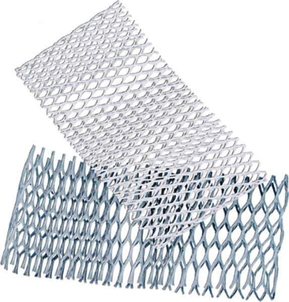 Caplugs - 7 to 9" Diam Stretchable Protective Mesh Sleeving - 18' Long, Green - USA Tool & Supply