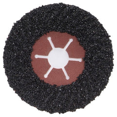 7″ × 1/4″ × 7/8″ FastCut Fiber Disc Type 27 16 Grit Silicon Carbide - USA Tool & Supply
