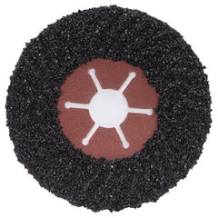 ‎4-1/2″ × 1/4″ × 7/8″ FastCut Fiber Disc Type 27 16 Grit Silicon Carbide - USA Tool & Supply