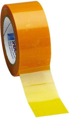 Caplugs - 1-1/2" Wide x 72 Yd Long Yellow Polyester Film High Temperature Masking Tape - Series PC30-1500, 3.5 mil Thick - USA Tool & Supply