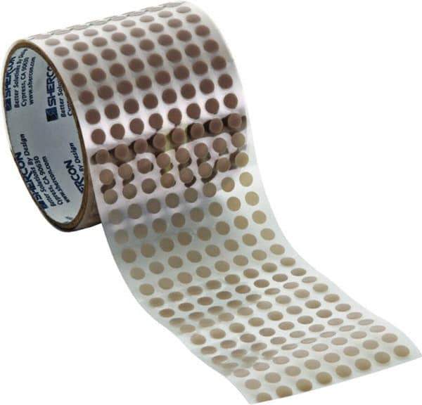 Caplugs - Gray Teflon High Temperature Masking Tape - Series TF00312, 3.7 mil Thick - USA Tool & Supply