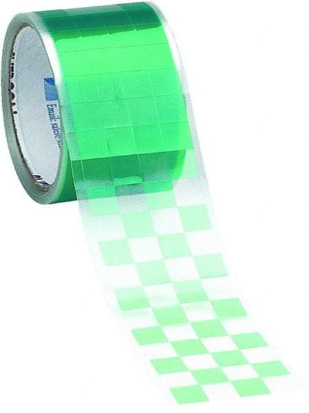 Caplugs - Green Polyester Film High Temperature Masking Tape - Series PCD406X812, 3.5 mil Thick - USA Tool & Supply