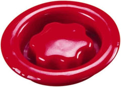 Caplugs - Round Head, Threaded Plug - Vinyl, Gray - USA Tool & Supply