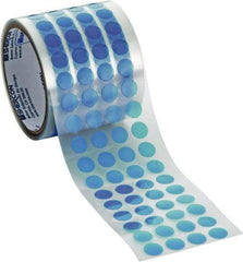 Caplugs - Blue Polyester Film High Temperature Masking Tape - Series PB01187, 3 mil Thick - USA Tool & Supply