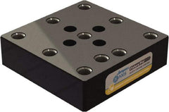 Jergens - 130mm Long x 130mm Wide x 35mm High Steel Fixture Plate - 35mm Plate Thickness - USA Tool & Supply