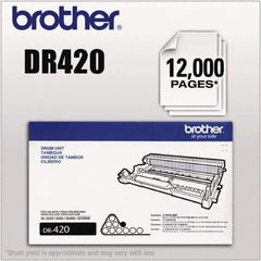 Brother - Black Drum Unit - Use with Brother DCP-7060, 7065DN, HL-2220, 2230, 2280DW, 2240, 2240D, FAX-2840, 2940, MFC-7240, 7360N, 7460DN, 7860DW - USA Tool & Supply