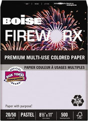 Boise - 8-1/2" x 11" Lavender Colored Copy Paper - Use with Laser Printers, Copiers, Plain Paper Fax Machines, Multifunction Machines - USA Tool & Supply