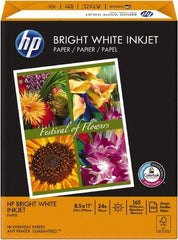 Hewlett-Packard - 8-1/2" x 11" White Colored Copy Paper - Use with Inkjet Printers - USA Tool & Supply