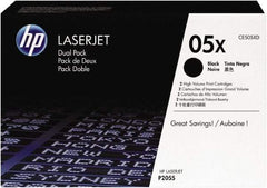 Hewlett-Packard - Black Toner Cartridge - Use with HP LaserJet P2055 - USA Tool & Supply