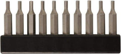 Wiha - 1.5mm Hex Screwdriver Bit - 4mm Drive, 28mm OAL - USA Tool & Supply