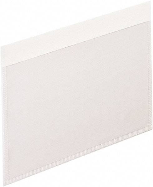 Pendaflex - 3 x 5", Letter Size, Clear, Pocket Folders - Assorted Tab Cut Location - USA Tool & Supply