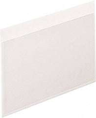 Pendaflex - 3 x 5", Letter Size, Clear, Pocket Folders - Assorted Tab Cut Location - USA Tool & Supply