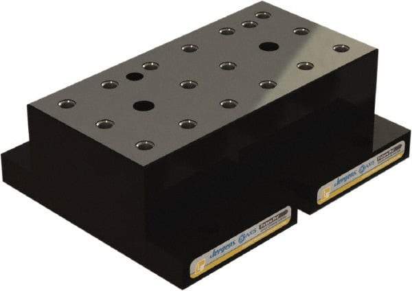 Jergens - Vise Riser - Steel, 150mm Long, 300mm Wide, 100mm High - USA Tool & Supply