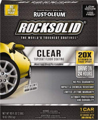 Rust-Oleum - 70 oz Clear Floor Coating - Low Odor & Chemical Resistant - USA Tool & Supply
