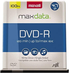 Maxwell House - Gold DVD-RW Discs - Use with CD, DVD Drives - USA Tool & Supply