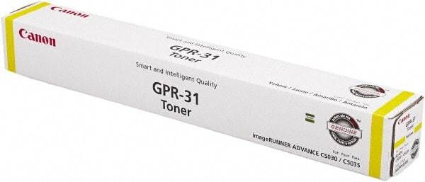 Canon - Yellow Toner Cartridge - Use with Canon imageRUNNER ADVANCE C5035, C5030 - USA Tool & Supply